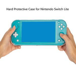 [호환품]닌텐도 호환 스위치 호환 라이트용 투명 케이스 하드 보호 커버 스크래치 방지 크리스탈 쉘 그립