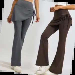 힙커버 요가 부츠컷 레깅스 y존 힙라인 민망함 커버 랩 필라테스 운동복