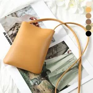 레더 핸드폰수납 보조가방 미니 여행 깔끔한 크로스백 폰가방 핸드폰백 핸드폰가방