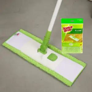 3M 밀대 포켓형 퀵 스위퍼 막대걸레(장착1매+리필1매) BNA