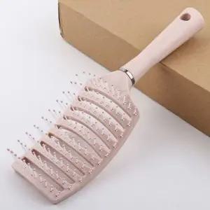 ( )뿌리 볼륨 빗 헤어 드라이 핑크 브러쉬 머리