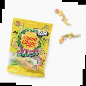 사무실 츄파춥스 젤리 5봉 사탕 캔디 간식선물 사워게코(90g)