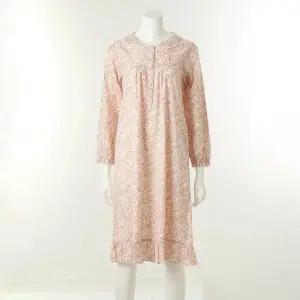 VGNA201_면모달 보타니컬나염 원피스파자마