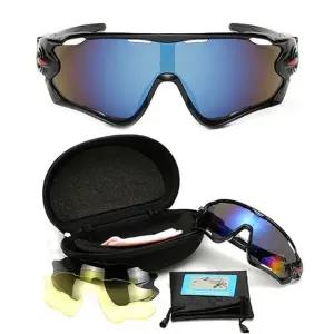 편광 썬글라스 스포츠고글형 선글라스 미러 4014 [f0D82EF]