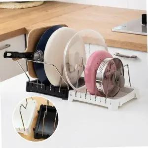 후라이팬 그릇 냄비 정리대 도마 접시 꽂이 팬 정리대