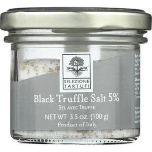 셀레지오네 타르투피 5% 블랙 트러플 소금, 3.5온스