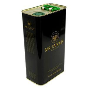 파푸 씨 | 엑스트라 버진 올리브 오일 첫 (3리터) - 소유 가족 floz 프레스 수확 콜드 3리터 101.4 그리스에서