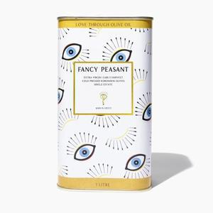 팬시 피어스 에브리씽 올리브 오일, 그리스 엑스트라 버진 폴리페놀 오일 들어간 올리브가 통, 리치 1리터 evoo