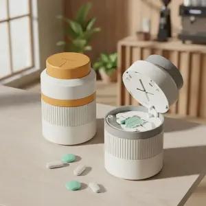 휴대용 알약 커팅기 분쇄 소분 알약칼 케이스