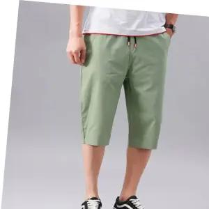 남성 7부 허리밴딩 면 반바지 여름 밴딩팬츠 5컬러