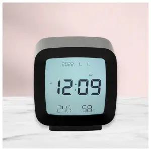 애브리데이 디지털시계 온습도계(블랙)