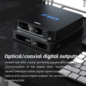 Fiio Dm13 오래 지속되는 배터리가 장착된 휴대용  스테레오 CD 플레이어 USB 리핑 지원 광학/동축/3.5mm/4