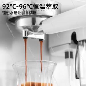 에스프레소용 가정용 커피 머신 고압 자동 우유 거품기 스마트 컬러 스크린 통합