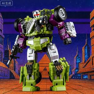 진바오 NBK 데바스테이터 프레다킹 GT 마스터피스 변신 액션 피규어 장난감 영화 모델 6IN1 자동차 로봇