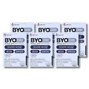 바이오코어 건강한 생 유산균 500억 450mg 60캡슐 6박스 /wb