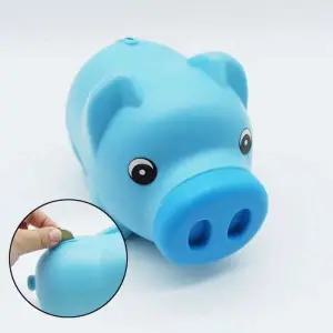 돼지저금통 블루