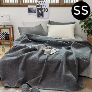 차콜 싱글 피그먼트 워싱 스프레드 순면 이불 60수