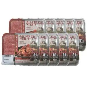 주현푸드 하남쭈꾸미 매운맛 500g, 10팩