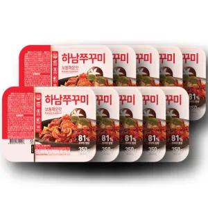 주현푸드 하남쭈꾸미 보통매운맛 350g, 10팩