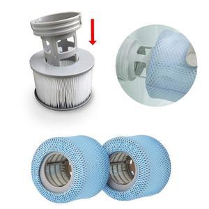 Miweba MSpa 월풀 교체 필터/팽창식 수영장 용 필터 홀더 풍선 온수 욕조 스파 물