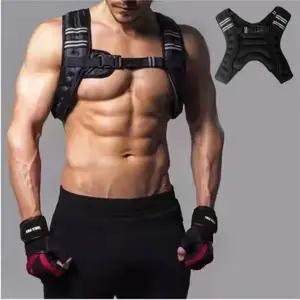 웨이트 중량조끼 3kg 칼로리 소모 훈련용 모래주머니 조끼 착탈 편리