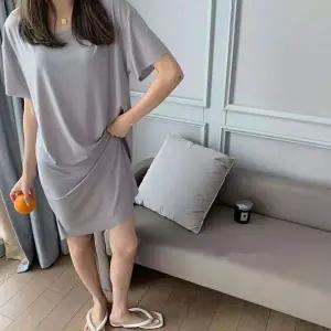 여성 RF72GS01 여름 냉감 스판 잠옷원피스 홈웨어원피스 파자마