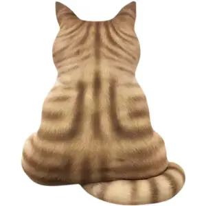 삐진 고양이 뒷모습 가지 뒤태 쿠션 고양이뒷모습 인테리어