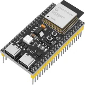 메시놀러지 1PCS ESP32 ESP32S3 개발 보드 코어 N16R8 헤더 WiFi 모듈 Bluetooth 및 인터페이스 모드 듀얼