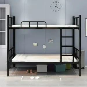 조립식 이층 침대 용 원룸 층침대 사다리 벙커 이층침대