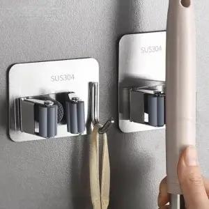 (Type A)마대 걸레 걸이 막대 대걸레 거치대 밀대 홀더_24445649