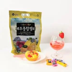 제주도 말랑말랑 종합젤리(한라봉/감귤/백년초/블루베리)
