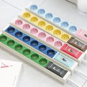 스윗홈 뉴잇 누전차단 고용량 알루미늄 납작 국산 멀티탭 6구 3m / 컴퓨터 산업용 안전 서버탭 에어컨