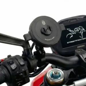 오토바이 휴대폰 맥세이프 마그네틱 진동댐퍼 거치대 핸들바) 오토바이거치대