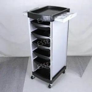 미용실카트 약품 구조 5단 트롤리 장비 블루 병원 서랍