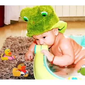 아기 욕조 물총 물놀이 오리 목욕 장난감