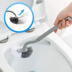 변기 청소솔 화장실 욕실 청소도구 틈새 커브 브러쉬 변기청소 청소솔
