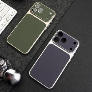 테크 PC 패브릭 마그네틱 폰 케이스 아이폰 17 에어 12 14 충전 방수 무선 16 맥세이프 프로 커버 맥스용 15 13