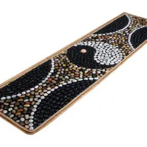 매트 자갈 지압 발마사지 발지압기 돌지압판 발판 가정용