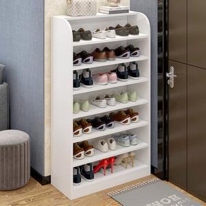 신발 선반 레이어드 파티션 간이 현관 가정용 좁은 다층 수납 공간절약 미니 신발장