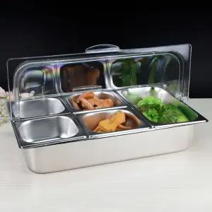 식당 스텐반찬통 밧드 스테인리스 냉 대용량 식품보관 김치통 업소용