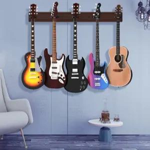 벽걸이 기타 거치대 홀더 걸이 행거 진열장 랙 받침대 통기타스탠드 악기 스탠드 베이스