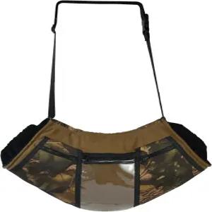 카모 헌팅 핸드 워머 파우치 폴라 플리스 따뜻한 머프 단열 헌터 손 보온 남성용 휴대폰 터치스크린 위장