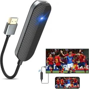 용 iOS 무선 HDMI 디스플레이 어댑터 TV/모니터/프로젝터용 스트리밍 미러링 장치 HD 비디오 및 오디오