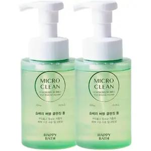 해피바스 마이크로 미셀라 솝베리 버블폼 300ml x2개