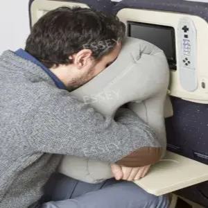 비행기 장거리 풍선 베개 편안한 비행기베개 낮잠 기내용 팽창식 여행용 목쿠션