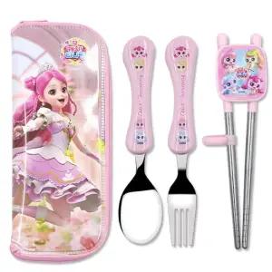 캐치티니핑6 수저포크케이스세트-하츄핑 바른교정용 YP5658 T0031 캐치티니핑6-T0031