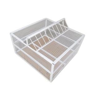 비둘기 케이지 상단 40x30x26cm 비둘기망 함정 대형 평면 유인 비둘기트랩