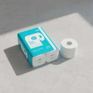 애터미 천연펄프 4D 화장지 35m 15롤 두루마리 휴지 1팩