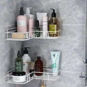 [아트박스]/아도라하우스 아도라하우스 무타공 코너 욕실선반