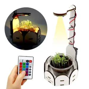 스마트팜(기본형)만들기(미니클로버, 물잔디) EDU-40602 / 과학 체험학습 실험키트